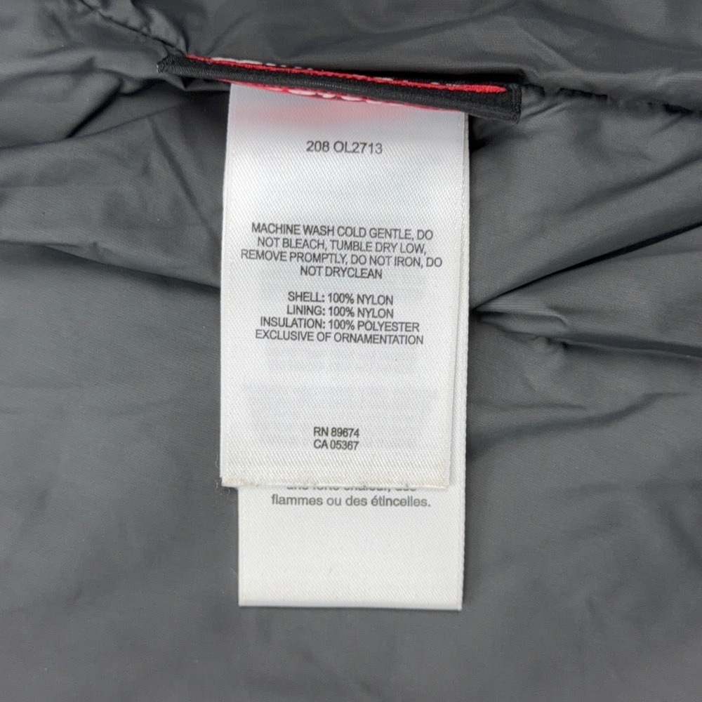 Mountain Hardwear Jacket Womens Medium Gray PrimaLoft Insulated Puffer Full Zip - Picture 14 of 15
